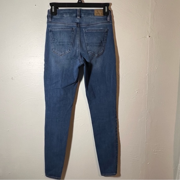 AMERICAN Eagle The Dream Jean Curvy Hi Rise Jegging Size 0 - Picture 4 of 5